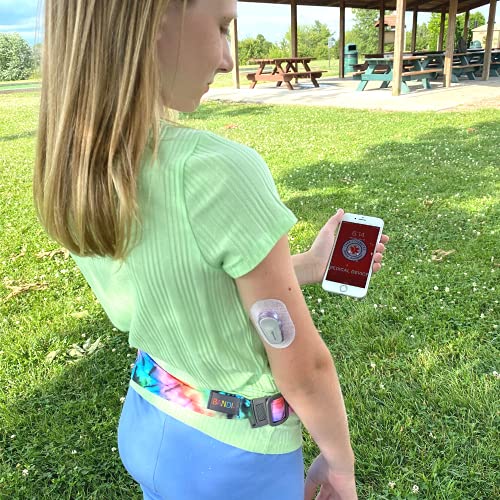 BANDI KIDS Pocket belt for Medical, Sports, Play Comfortable fit Adjustable waist pack, Made In USA - color: Cosmic