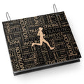 Gone For a Run BibFOLIO Race Bib Album - Running Inspiration Male - 9.5x8 - color: Running Inspiration Male