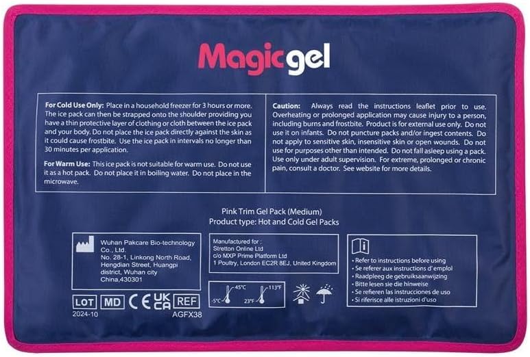 Magic Gel Premium Ice Pack - Reusable Gel Ice Pack (11.8" x 7.8") for Icing Injuries, Pain Relief, Cold Compress for Reducing Swelling - FSA HSA Eligible - | Flexible & Foldable 1 Count (Pack of 1) - style: M - 11.8 x 7.9 inches