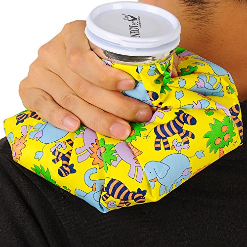 Neotech Care Ice Bag with Screw Top Lid (Snowflakes Design, 8 inch) - color: Snowflake, size: 8 Inch