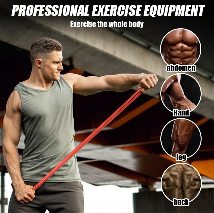 5PCS Resistance Bands for Working Out, Pull Up Assistance Bands Set - color: 5PCS