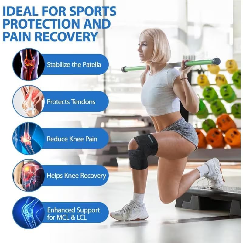 Knee Brace for Women & Men, Knee Brace for Knee Pain, Meniscus Tear,