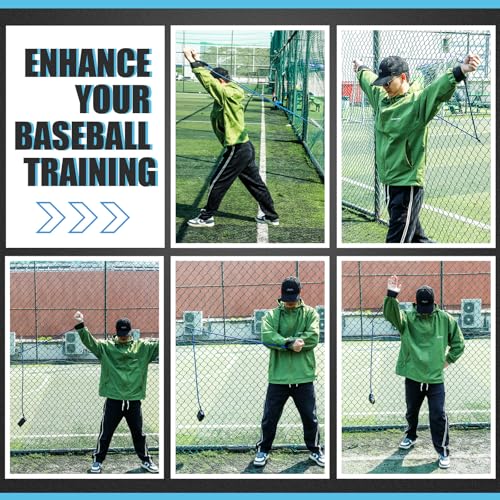 Zomiboo Baseball Bands Sports Resistance Exercise Bands - color: Blue, style: 30 Lbs