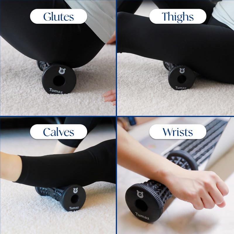 Tumaz Foot Roller for Deep Tissue Massage & Reflexology - color: Foot Roller (Original) - Pink