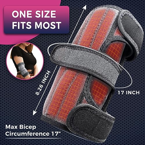 Elbow Heating Pad, Arm Heating Pad, Heated Elbow Brace Sleeve