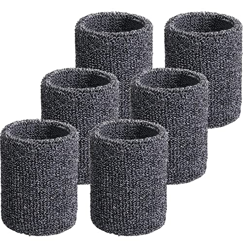 WILLBOND Wrist Sweatbands - color: Black and White