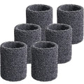 WILLBOND Wrist Sweatbands - color: Black and White