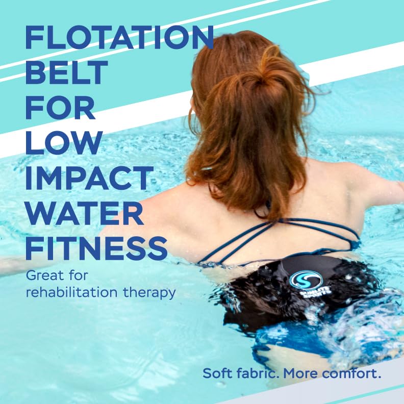Sunlite Sports AquaFitness Deluxe Flotation Swimming Belt - Water Aerobics Equipment for Pool, Low-Impact Workout - size: Standard Large