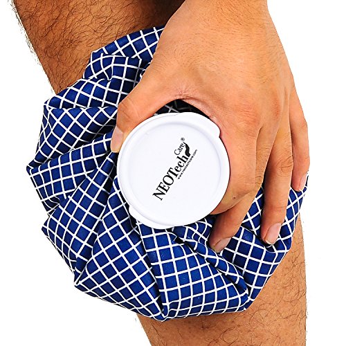 Neotech Care Ice Bag with Screw Top Lid (Black, 5 inch) - color: Black, size: 5 Inch