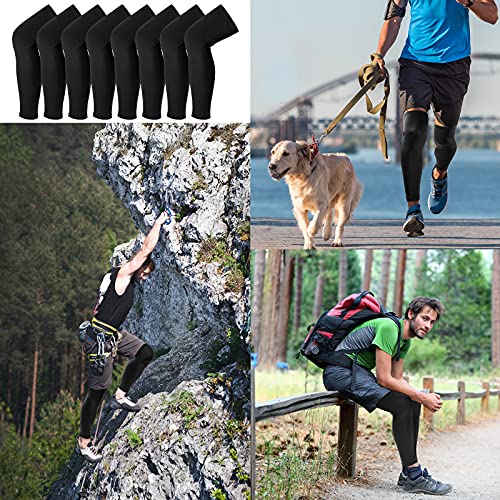 Tatuo Compression Leg Sleeves UV Protection - color: Black