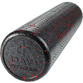High-Density Foam Roller - color: Red Speckled, size: 24"