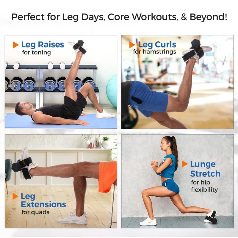 Dumbbell Foot Attachment, Tibialis Trainer for Home Gym Leg Workout - size: 1PCS
