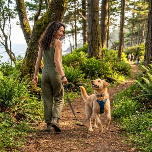 Amabro 2PCS Double-End Safety Clips Adjustable Dog Collar Backup Straps