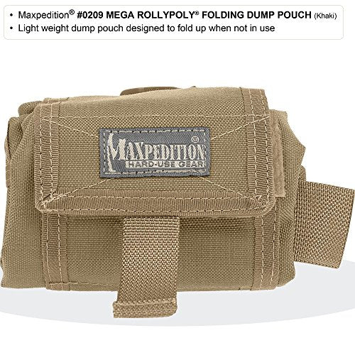 Maxpedition Mega Rollypoly Folding Dump Pouch - color: OD Green
