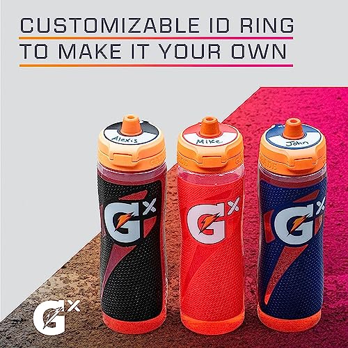 Gatorade Gx Exclusive Water Bottle Bundle,(Pack of 6) - color: Glitch Frost, size: 30 Ounces (Pack of 6)