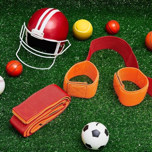 Sumind 2 Sets 4 Legged Race Bands for Kids Adults Birthday