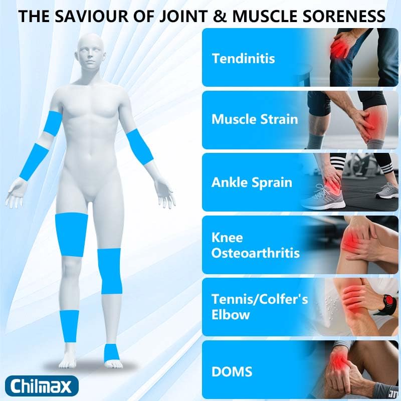 Elbow Ice Pack Wrap Compression Sleeve Pain Relief, Tennis Elbow & Golfers Arm Cold Hot Packs Brace,Reusable Gel Ice Sleeve for Knee Calf Ankle Thigh Injurie,Fits Left/Right (M) - size: M