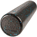 High-Density Foam Roller - color: Blue Speckled, size: 24"