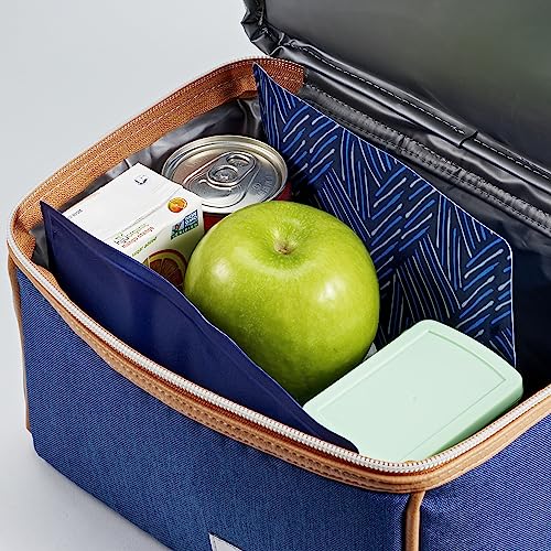 Fit & Fresh Cool Coolers Soft Ice Packs for Lunch Bags & Coolers, 2pk - color: Blue Tie Dye (2 Pack)