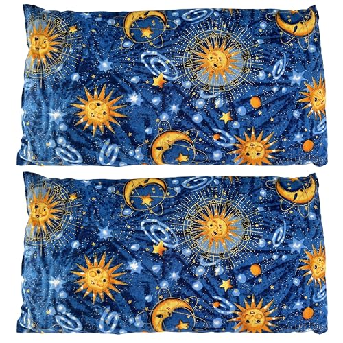 Basic Herb Pack Heating Pad, 2-Pack, Indigo - size: 2 Pack, style: Celestial Indigo