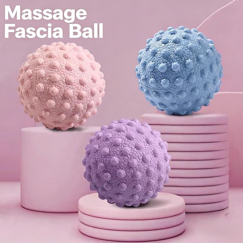 Spiky Massage Fascia Ball – Deep Tissue Muscle Relaxation Ball for Fitness & Recovery