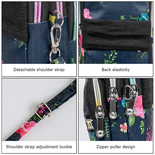Sports Armband Outdoor Sweat-Proof Running Armbag Cross-Body Shoulder Casual Wallet Purse Gym Fitness Cell Phone Bag Key Holder for iPhone 13 Pro/ 12 Pro/Xs Max/Xr,Galaxy S10 Plus, P30 Pro (#26) - color: #26