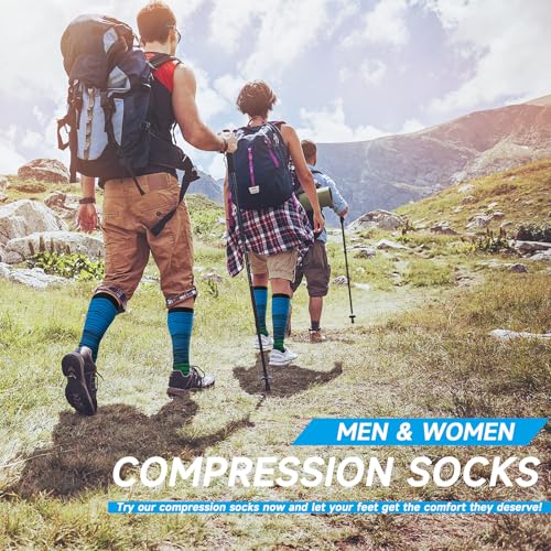 Toeless Compression Socks 15-20 mmHg, 2 Pairs open toe Knee High Support - color: G-dense Line, size: Small-Medium