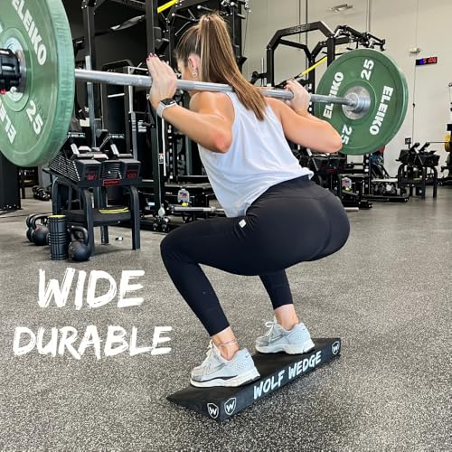 Wolf Squat Wedge Block: Light, Sturdy Heel Lift for Deep Squats & Mobility