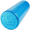 High-Density Foam Roller - color: Solid Blue, size: 18"