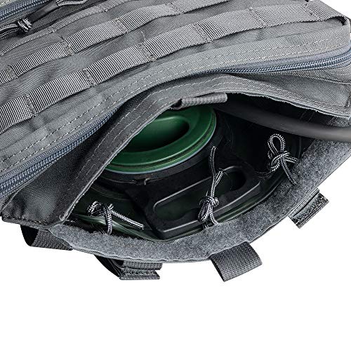 EXCELLENT ELITE SPANKER Tactical MOLLE Hydration Pack for 3L Water Bladder - color: Grey