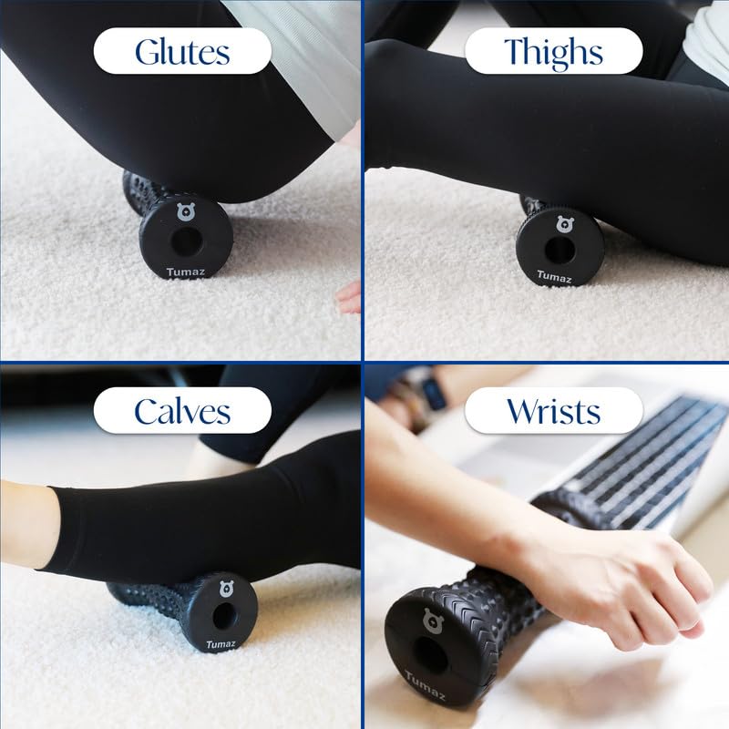 Tumaz Foot Roller for Deep Tissue Massage & Reflexology - color: Foot Roller - Diamond