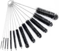 CiaraQ Bottle Cleaning Brushes, 8 Inch Nylon Tube Brush Set - color: Black, size: 8.0 Inch (13pcs)