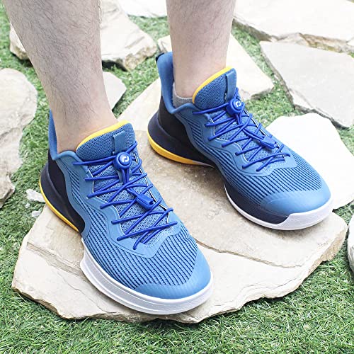 RJ-Sport Tieless Elastic Shoe Laces for Adults and Kids - color: Number 017 - Blue