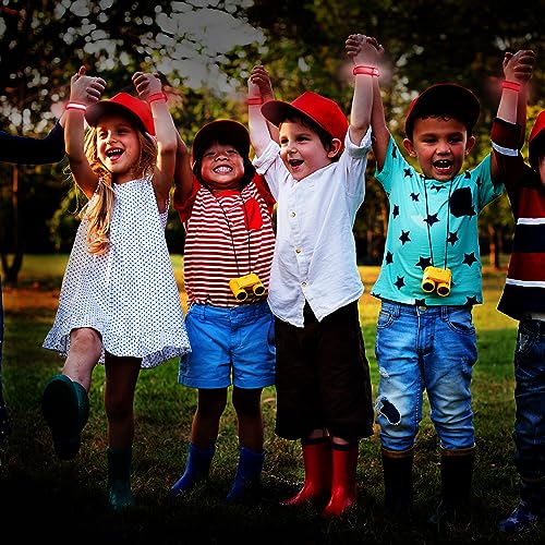 M.best 8pcs LED Light Up Bracelets Glow Flashing Wristbands Glow in The Dark Party Supplies for Wedding, Raves, Concert, Camping,Sporting Events, Party Red - color: 8pcs Red