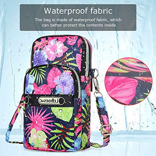 Sports Armband Outdoor Sweat-Proof Running Armbag Cross-Body Shoulder Casual Wallet Purse Gym Fitness Cell Phone Bag Key Holder for iPhone 13 Pro/ 12 Pro/Xs Max/Xr,Galaxy S10 Plus, P30 Pro (#22) - color: #22