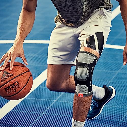Adidas Knitted Support Sleeve, Ergonomic Compression Sleeve - size: Large, style: Knee Support