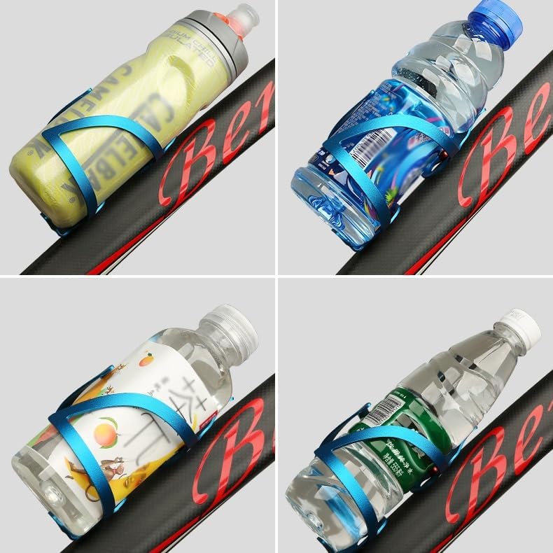 Aluminum Bike Water Bottle Holder, Water Bottle Cages for Bike (Gold) - color: Gold