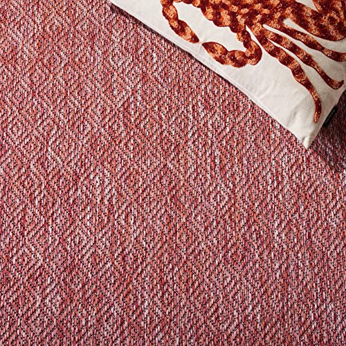 SAFAVIEH Courtyard Outdoor Runner Rug 2'3"x10', Modern Red CY8520-36522 - color: Red, size: 2'3" x 10' (Runner)