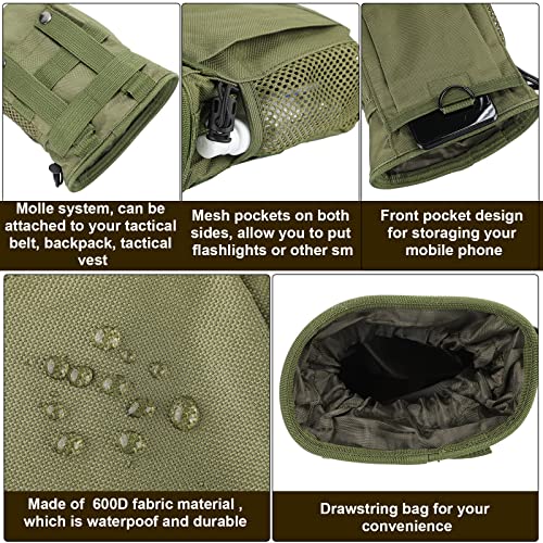 Shappy 3 Pcs Molle Dump Pouch - color: Black, Mud, Military Green, style: Dump Pouch