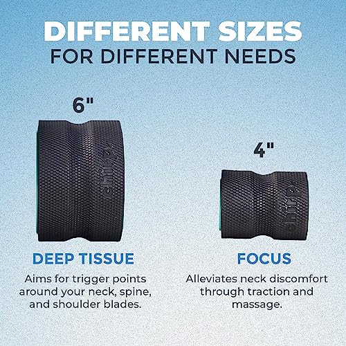 Chirp Wheel+ Foam Roller 2-Pack, Back & Neck Pain Relief, Mint - size: 2 Pack