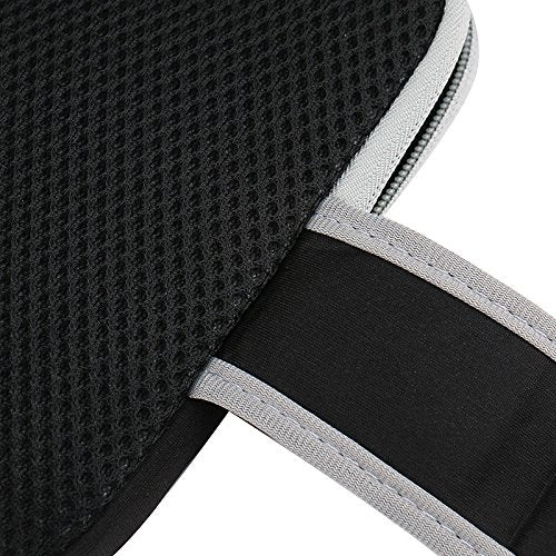 Running Phone Holder Sports Armband Cell Phone Arm Band Bag Case for Google Pixel 9a 8a 7a 6a Pixel 10 9 8 7 6 iPhone 17 16 15 Pro 14 Plus 13 12 11 Galaxy S25 S24 Plus S23 S22 S21 FE S20 A15 (Black) - color: Black