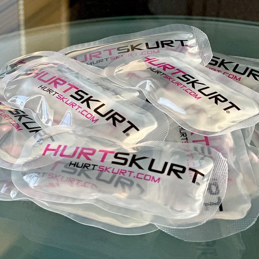 HurtSkurt® SoftGel 12-Pack Extra Gel Packs for Hot & Cold Therapy – Reusable Soft Gel Ice Packs for HurtSkurt® Sleeves, Muscle Pain Relief, Workout Recovery & Injury Treatment