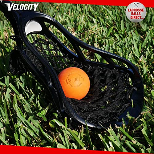 Velocity Lacrosse Balls - 1, 2, 3, 6, 12, 18, 24, 36, 60 and 120 Packs - for Practice, Official NFHS and College Approved Size - color: Yellow, size: 3 Balls, style: Practice Ball