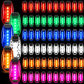 Copkim 30/60/100 Pcs LED Running Light Bulk - color: Multi Color