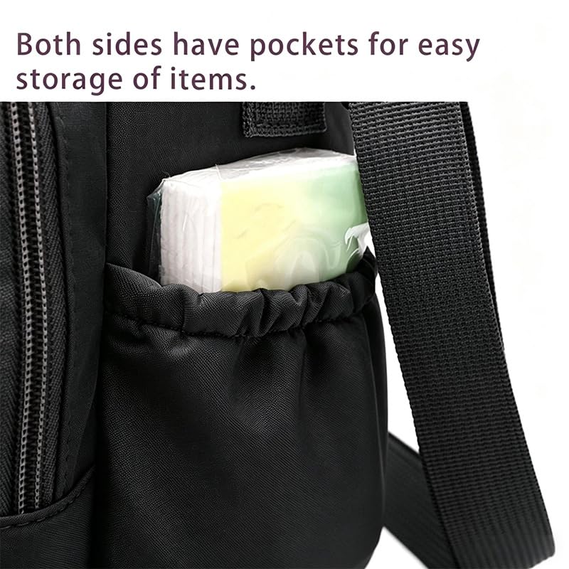 Initail Water Bottle Holder with Strap, Adjustable Multi-Function Water Bottle Bag for 32oz/40oz, Lightweight Shoulder Carrier for Hiking, Travel, Sports, and the Gym - color: BK-K