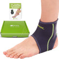 SENTEQ Ankle Brace for Men & Women- Compression Support for Sprained Ankles and Plantar Fasciitis, Elastic Neoprene Slim Sleeve for Jogging and Running, Ankle Stabilizer and Support for Walkers (5XL) - size: XXXXX-Large