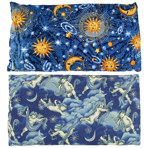 Basic Herb Pack Heating Pad, 2-Pack, Angel & Indigo - size: 2 Pack, style: Angel and Celestial Indigo