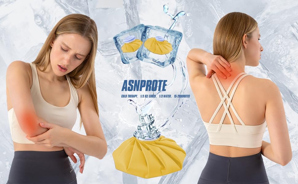 Ice Bags Ice Packs for Injuries,Reusable Ice Bags refillable Ice Pack Hot Water Bottle Hot Water Bag for Knee Head Hand Face Pain Relief,Hot Cold Compress,2Packs(9”&11”) Yellow - size: 9" & 11", style: Yellow