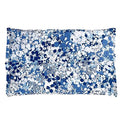 SacksyThyme Ultra Premium Herbal Heating Pad, Microwavable Moist Heat Pack - color: Indigo
