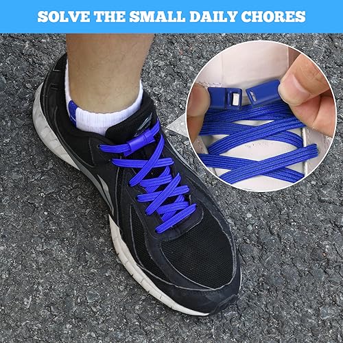 Neo-wows No Tie Shoelaces Elastic Laces for Kids Adults Athletic Sneakers - color: Brown